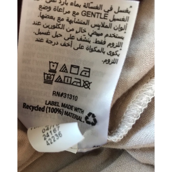 JM Collection Women’s Tan Overlay Top XXL - Picture 6 of 6